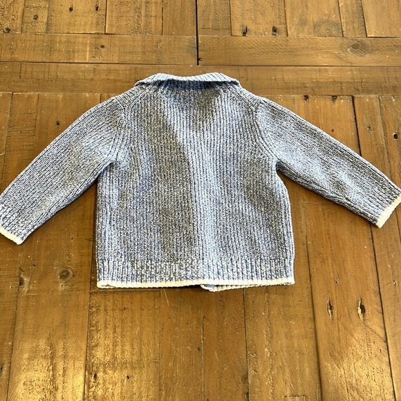 Janie and jack marked blue toggle sweater - Picture 5 of 5